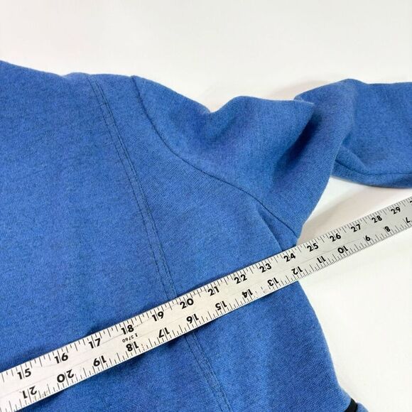 Icelandic Design Jacket Womens XL Blue Black Trim Wool Snap Closure Blazer - Picture 8 of 10